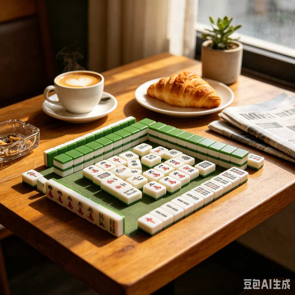 hand crafted mahjong set