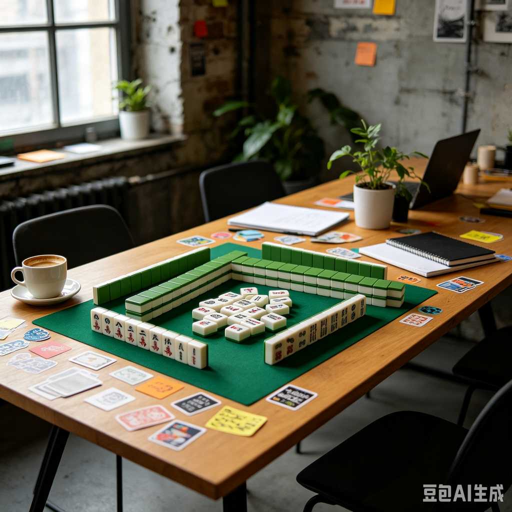 new arrival mahjong set